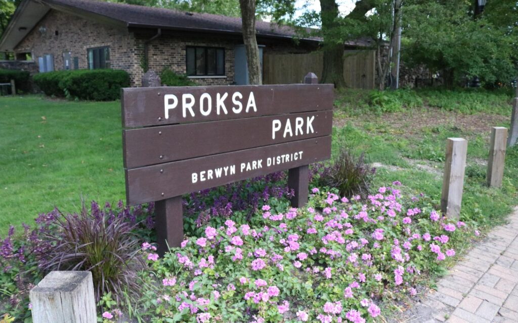 Image of Proksa Park, which is located in Berwyn IL. Image courtesy of Berwyn Park District.